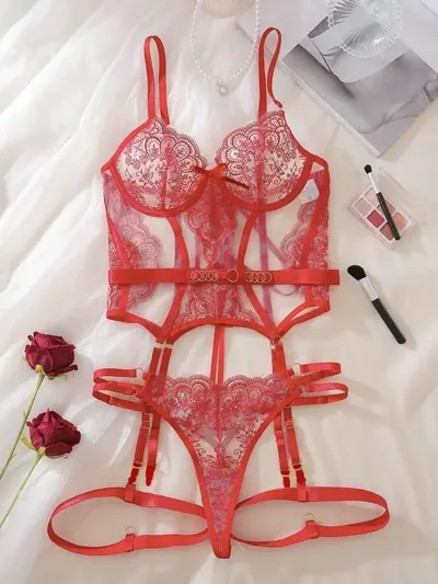 Red Flag Body Suit Takım